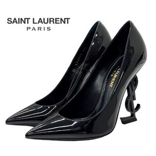 サンローラン(Saint Laurent)のサンローラン オピウム パテント パンプス ブラック(ハイヒール/パンプス)