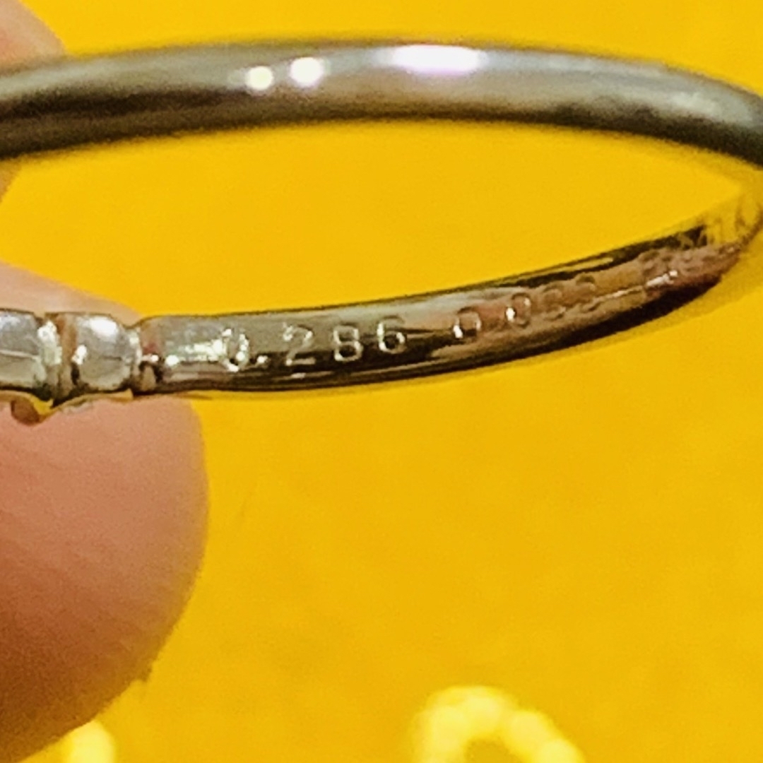 K.UNO(ケイウノ)のサイズ変更可能！　ケイウノ　エンゲージリング　婚約指輪 レディースのアクセサリー(リング(指輪))の商品写真