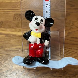 Disney - ミッキー,ミニー,ドナルド 陶器の置物 3個セット 昭和レトロ