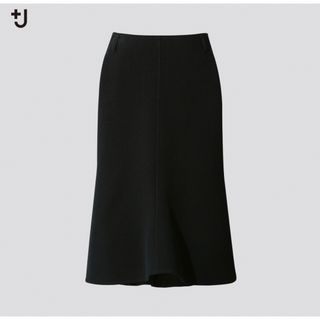 ジルサンダー(Jil Sander)のユニクロ×＋J　ダブルフェイススカート(ひざ丈スカート)