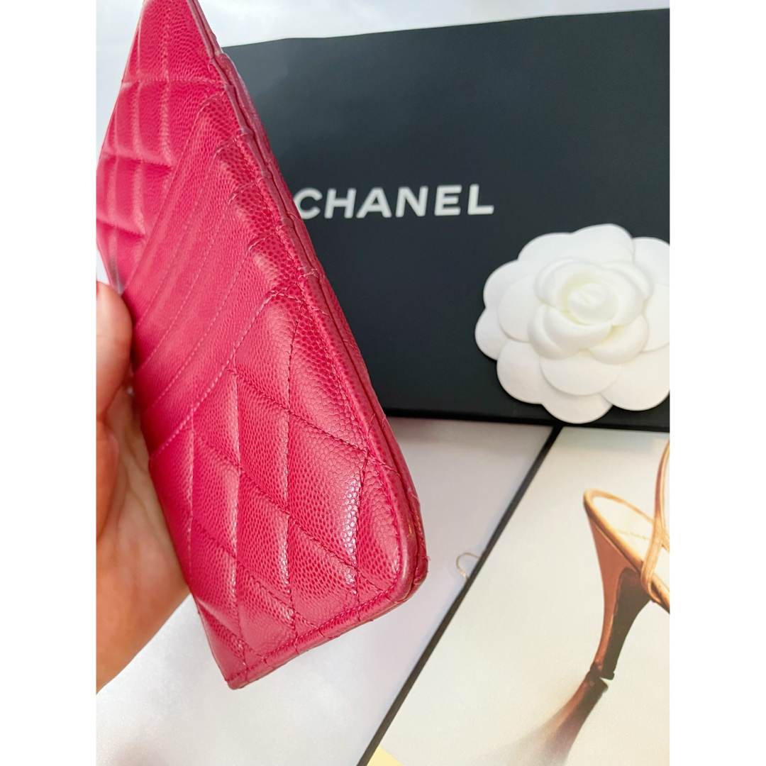 CHANEL♡ピンク　フラグメントケース　コインケース　カードケース