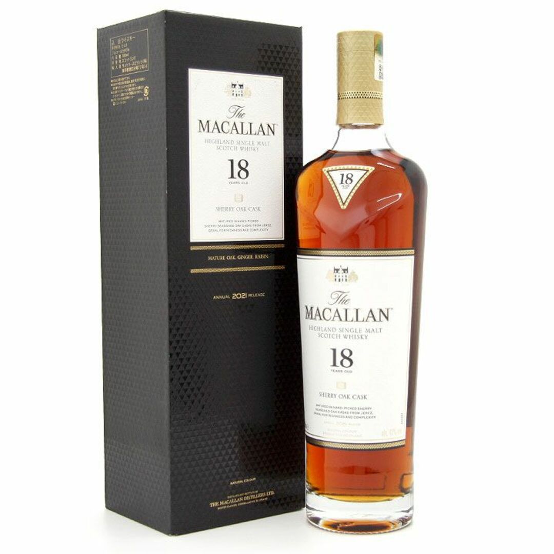マッカラン - 古酒 スコッチ ウイスキー マッカラン 18年 シェリー ...