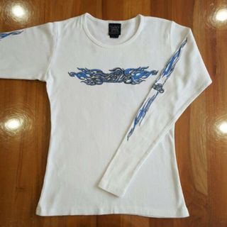 ハーレーダビッドソン(Harley Davidson)の超レア【 2005 スタージス】レディースロングTシャツ/(Tシャツ(長袖/七分))