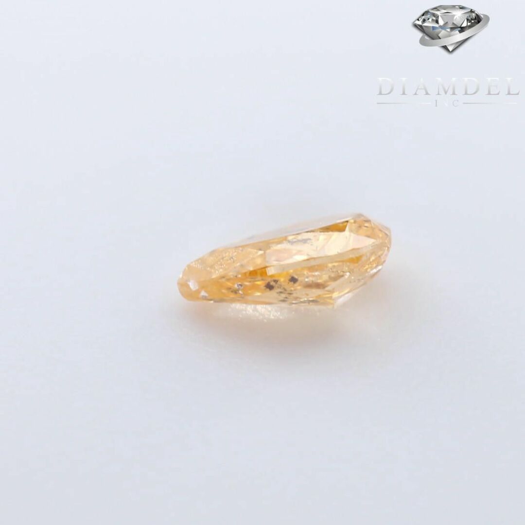 イェローダイヤモンドルース/ F.I.O.YELLOW/ 0.132 ct.