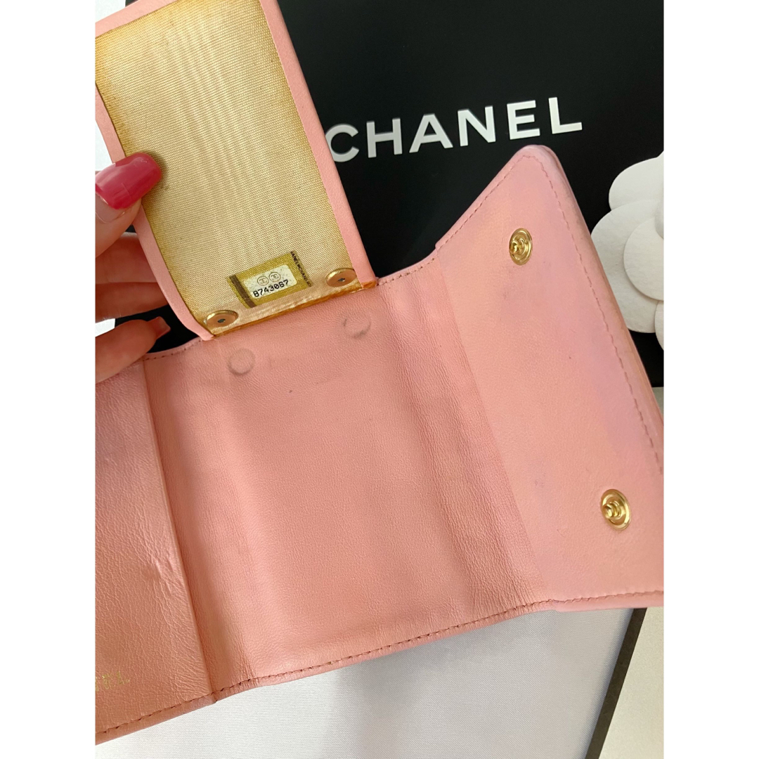 ⭐️シャネル⭐️CHANEL⭐️キーケース⭐️6連⭐️ラムスキン⭐️マトラッセ⭐️財布⭐️美品⭐️