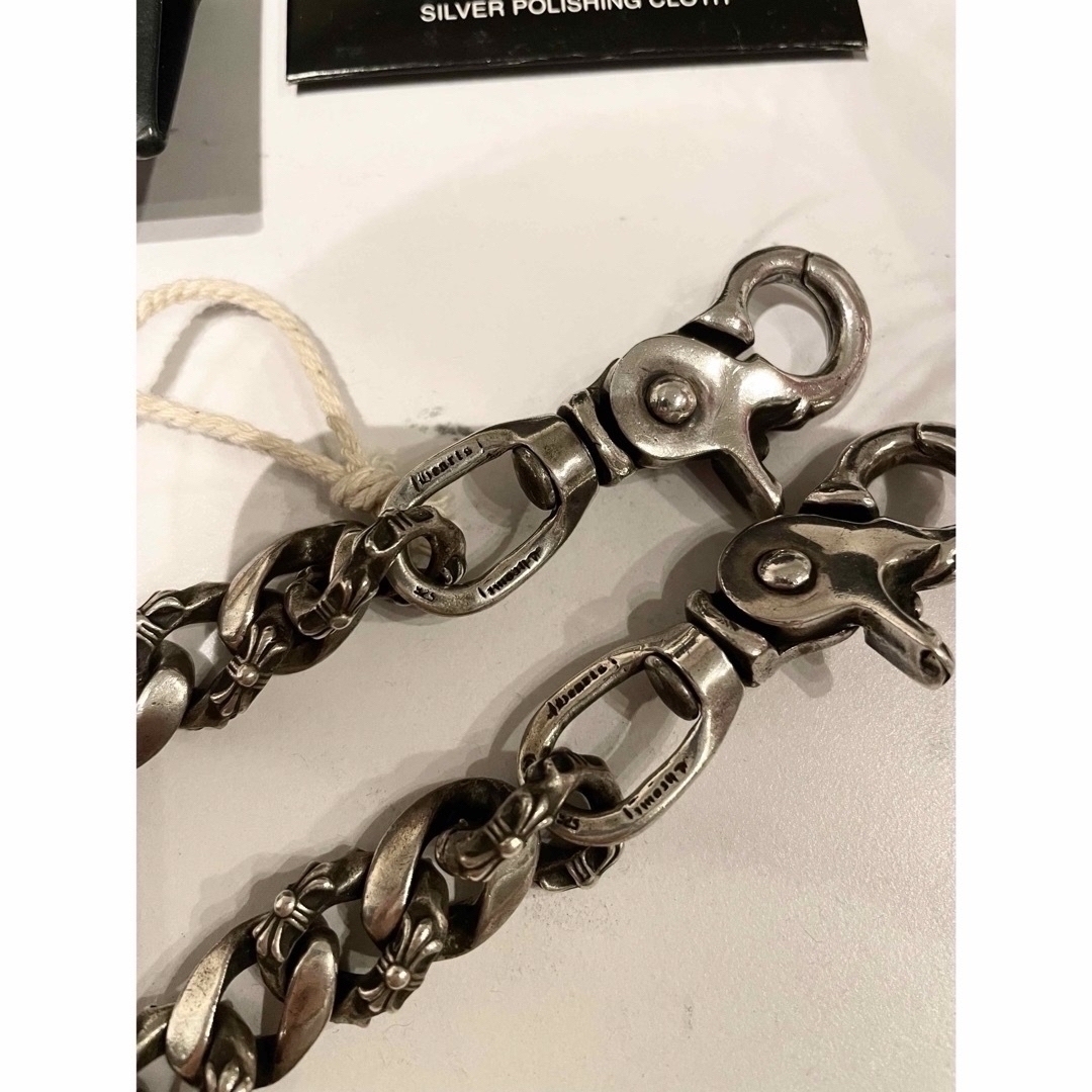 クロムハーツCHROME HEARTS 2クリップ ファンシーウォレットチェーン