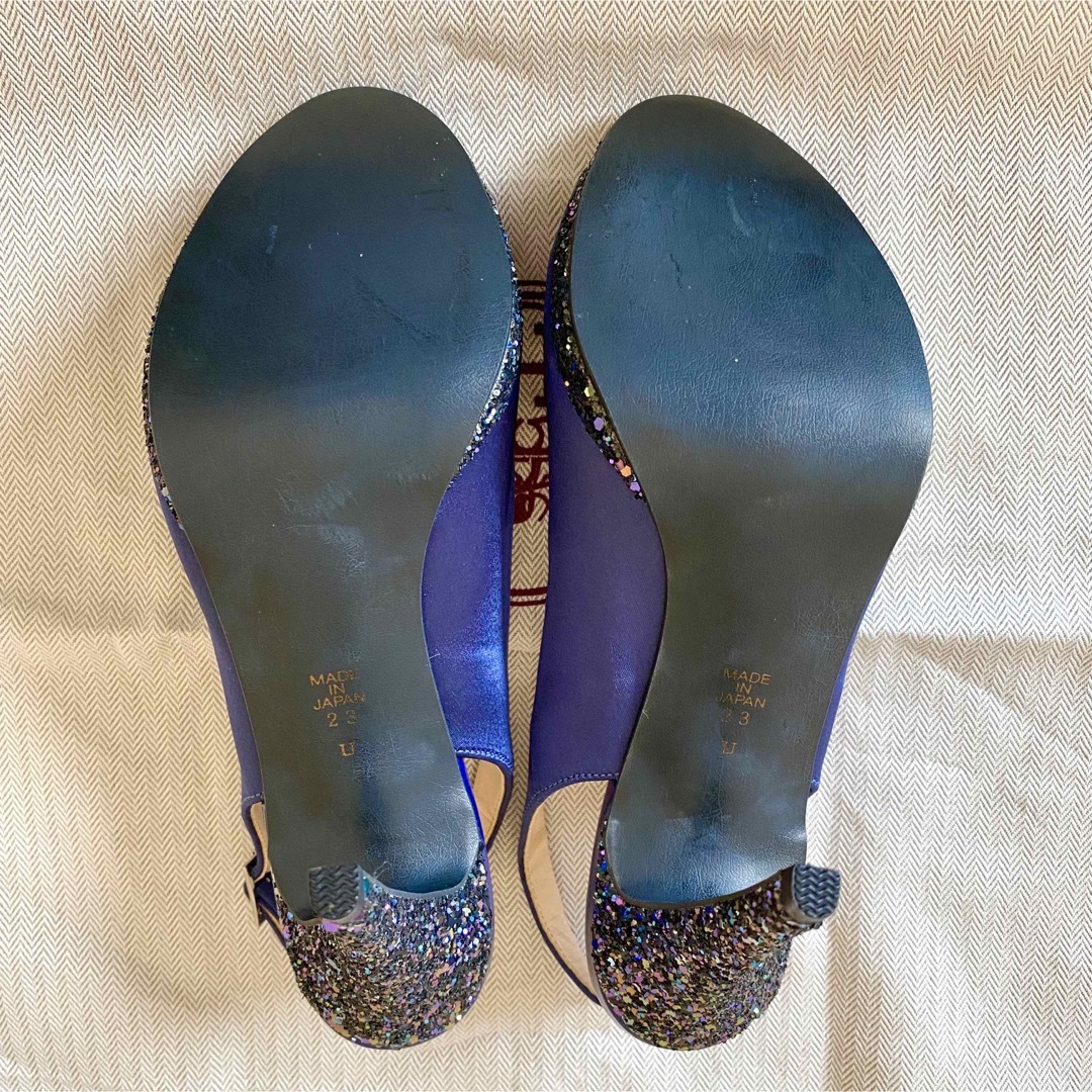 DIANA(ダイアナ)の新品未使用品！✿DIANA✿23cm キラキラ ミュール パンプス サンダル 靴 レディースの靴/シューズ(ミュール)の商品写真