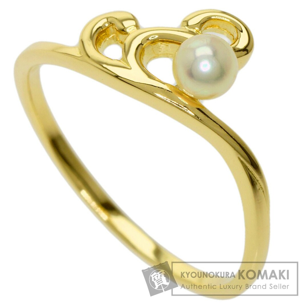 MIKIMOTO パール 真珠 リング・指輪 K18YG レディース