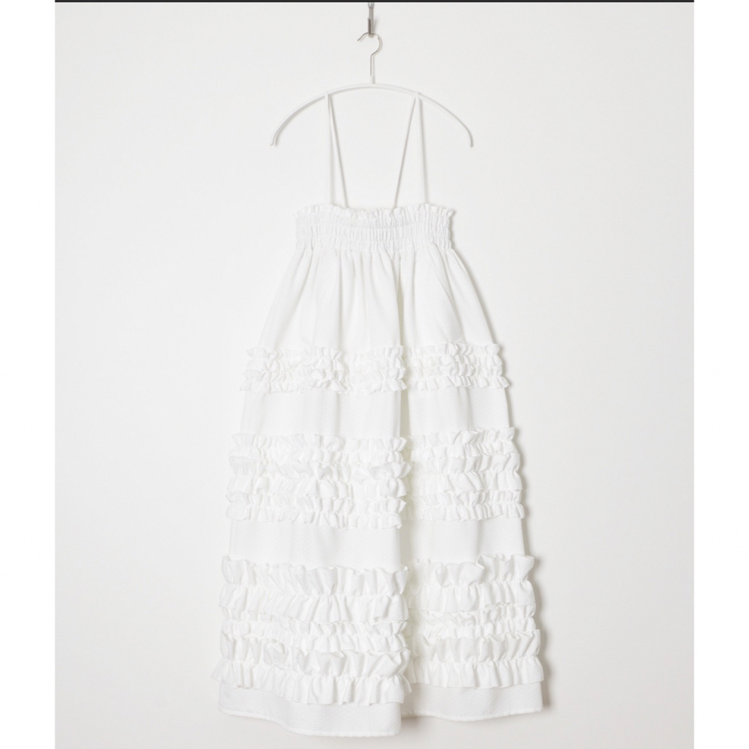 HOLIDAY RUFFLE STRAP DRESS ラッフルストラップドレス