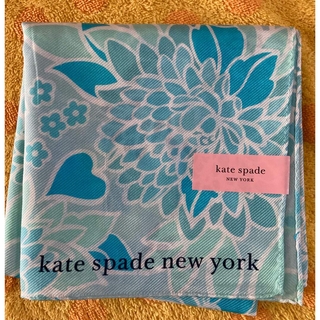 ケイトスペードニューヨーク(kate spade new york)のケイトスペード　シルクスカーフ　ダリア(バンダナ/スカーフ)