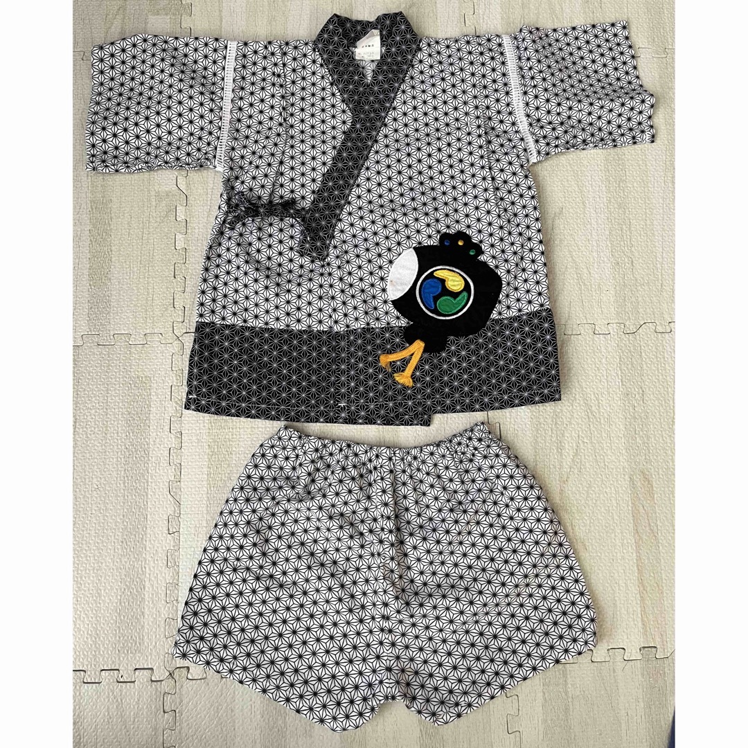 子ども服　男の子　甚平　95センチ キッズ/ベビー/マタニティのキッズ服男の子用(90cm~)(甚平/浴衣)の商品写真