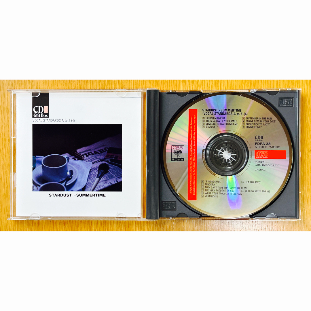 SONY(ソニー)のVOCAL STANDARDS  A to Z スタ-ダスト~サマ-タイム エンタメ/ホビーのCD(ポップス/ロック(洋楽))の商品写真