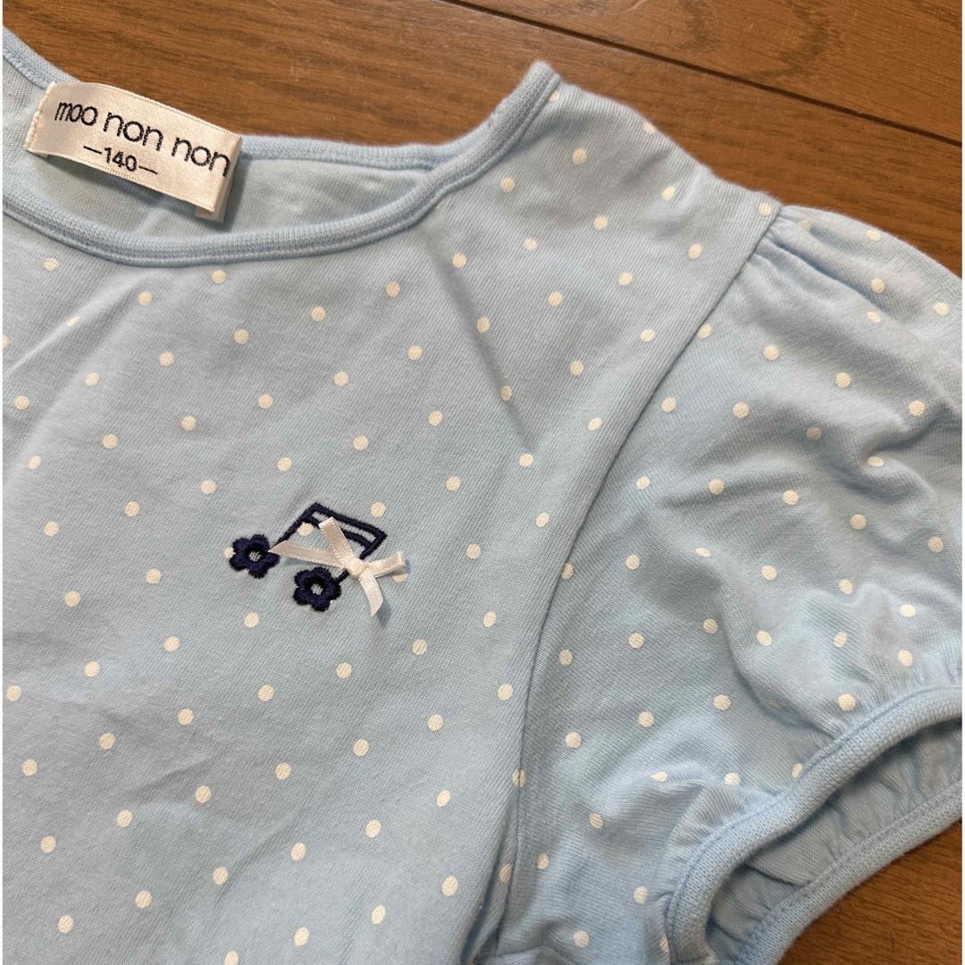 MOO NON NONワンピース（140） キッズ/ベビー/マタニティのキッズ服女の子用(90cm~)(ワンピース)の商品写真