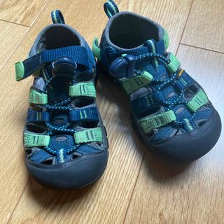 キーン(KEEN)のキーン　サンダル　16センチ　キッズ(サンダル)