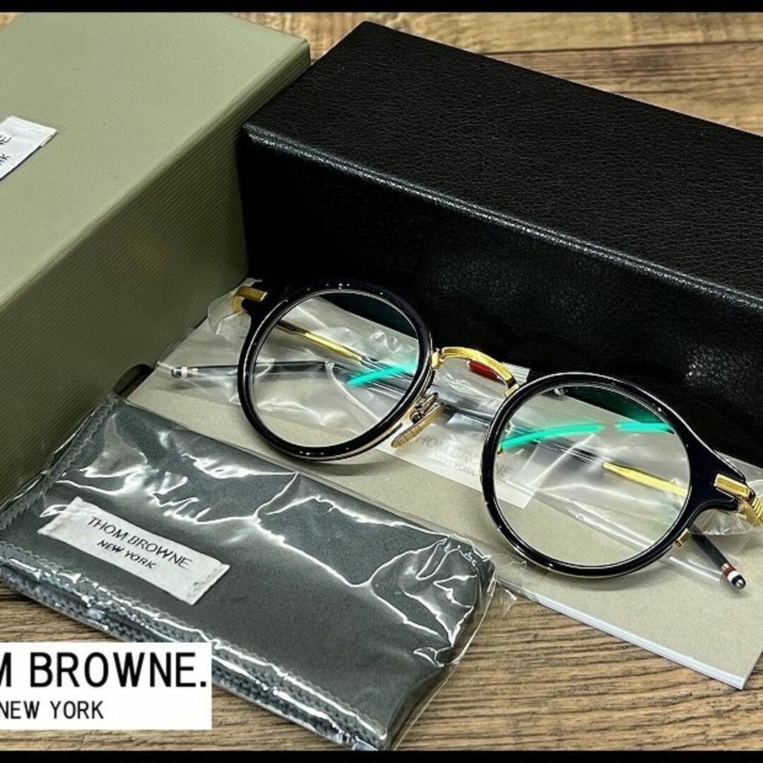 極美品】 トムブラウン THOM BROWNE TB78-410 化粧箱付き - legalglass.co