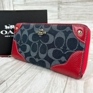 コーチ(COACH) 財布(レディース)(レッド/赤色系)の通販 1,000点以上