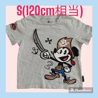 香港　ディズニーランド　120 ミッキーマウス　男の子　半袖　Tシャツ(Tシャツ/カットソー)