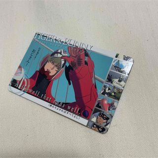 タイガー&バニー　タイバニ　バーナビー　カード　シール(キャラクターグッズ)