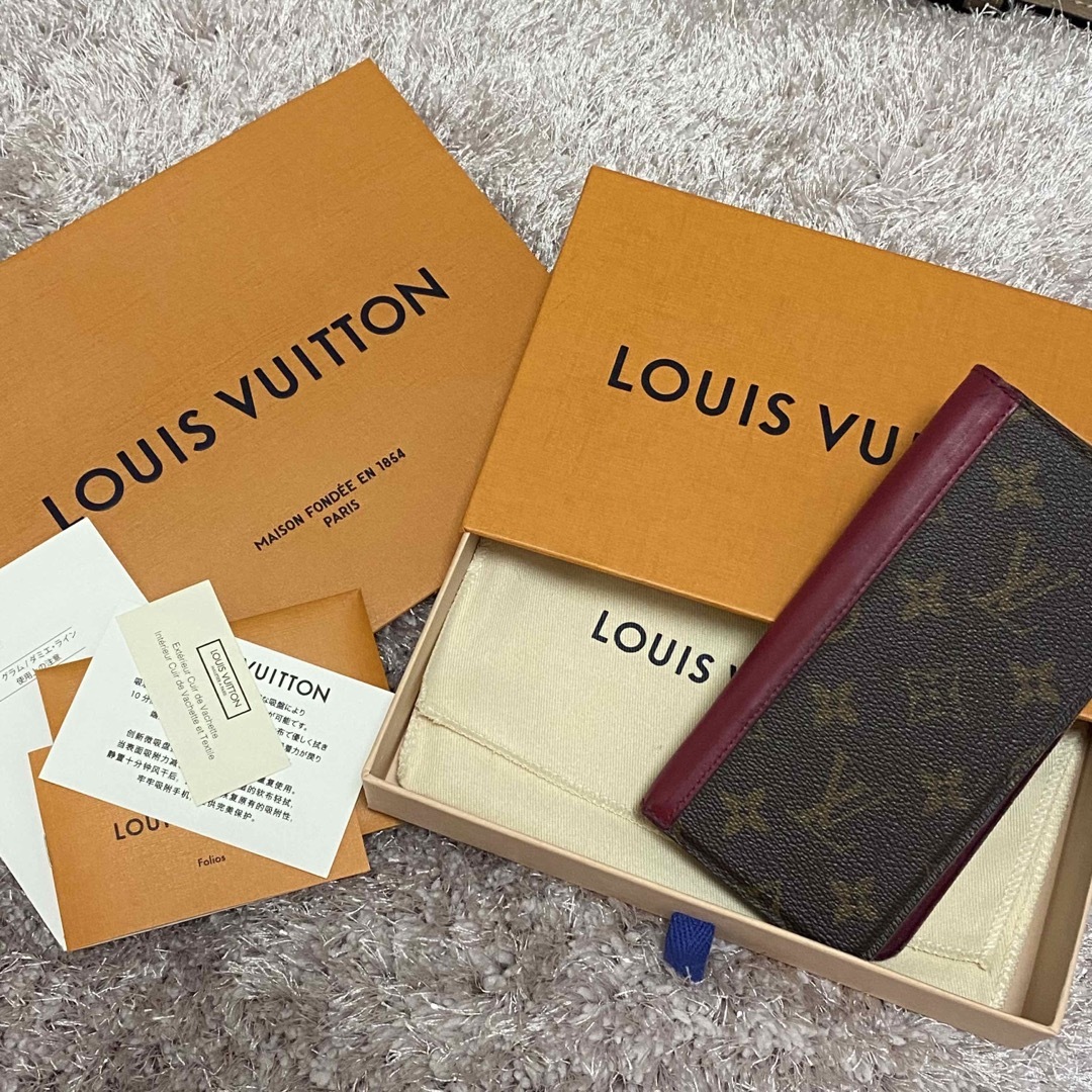 LOUIS VUITTON(ルイヴィトン)の【Louis vuitton】希少★iPhone11ケースフォリオ フューシャ スマホ/家電/カメラのスマホアクセサリー(iPhoneケース)の商品写真