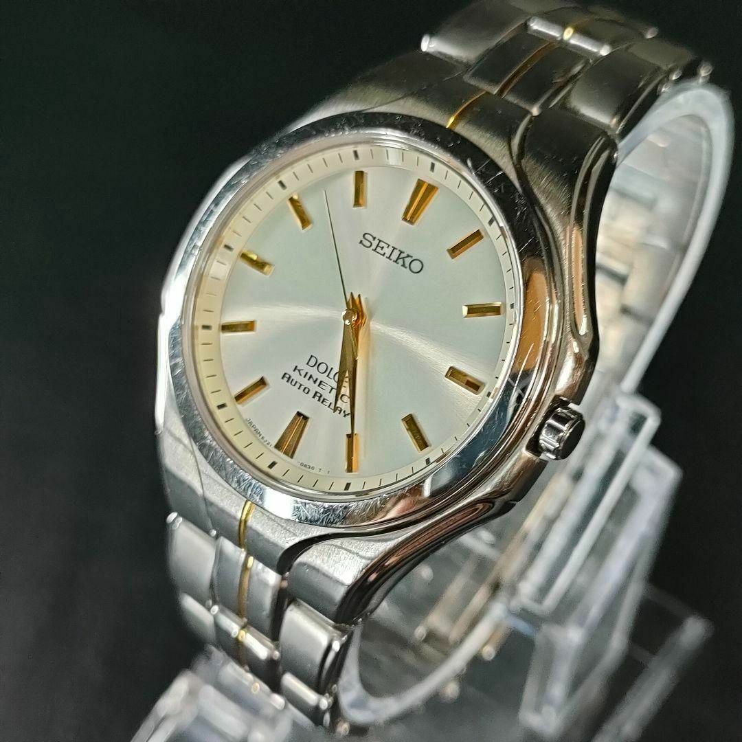 極美品【稼働品】SEIKO　セイコードルチェ　キネティックオートリレー　自動巻き