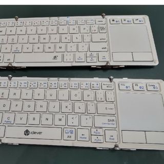 ワイヤレスキーボード　折りたたみ　ブルートゥース(PC周辺機器)