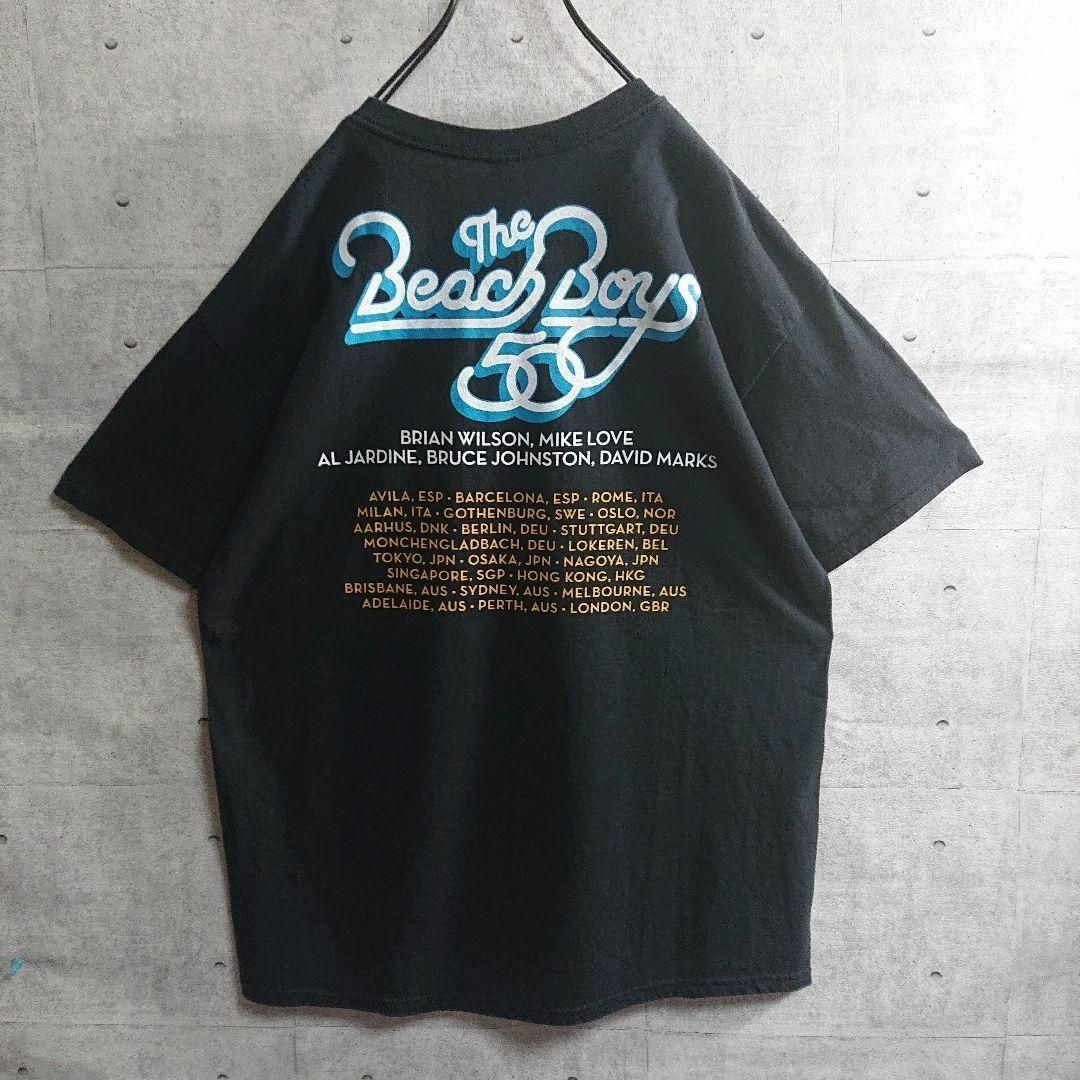 GILDAN】THE BEACH BOYS ワールドツアー Tシャツ 黒 L-eastgate.mk