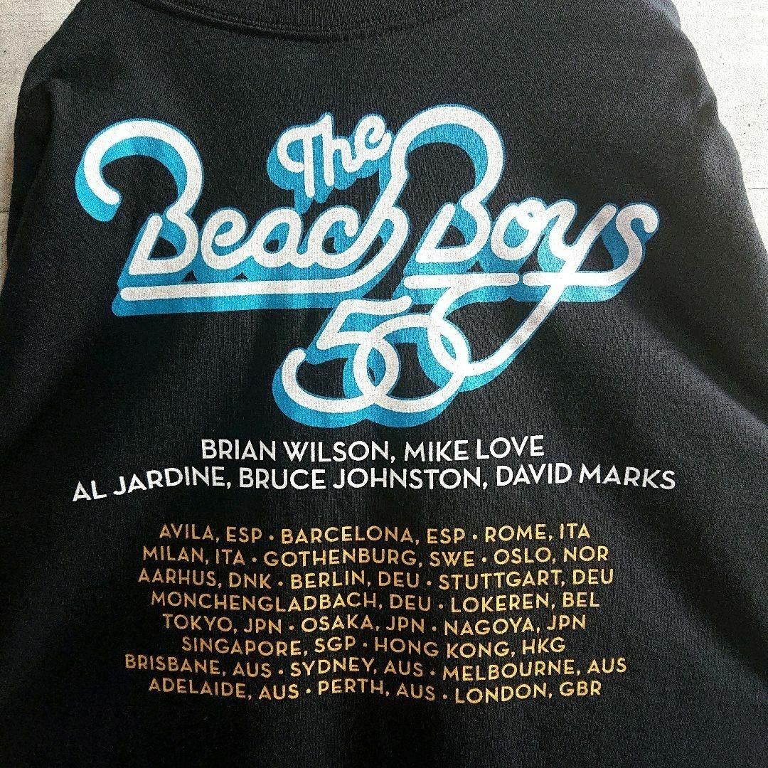 GILDAN】THE BEACH BOYS ワールドツアー Tシャツ 黒 L-eastgate.mk