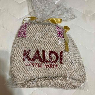 カルディ(KALDI)のKALDI スパイスバッグ　ピンク(トートバッグ)