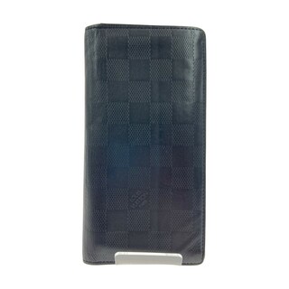 ルイヴィトン(LOUIS VUITTON)の〇〇LOUIS VUITTON ルイヴィトン ダミエ アンフィニ ポルトフォイユ ブラザ 二つ折財布 N63010 ブラック(財布)