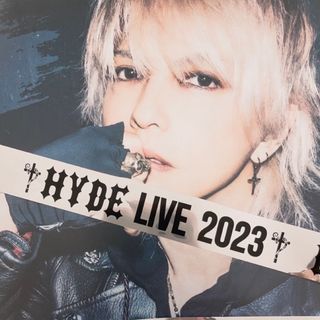 ラルクアンシエル(L'Arc～en～Ciel)のHYDE ツアー　2023 銀テープ(ミュージシャン)