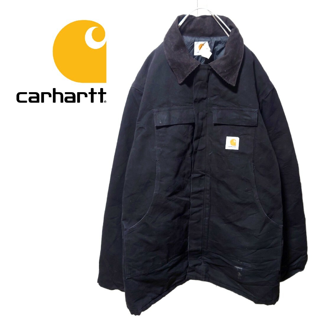 【Carhartt】企業ロゴ刺繍 ダック地 トラディショナルジャケット S041