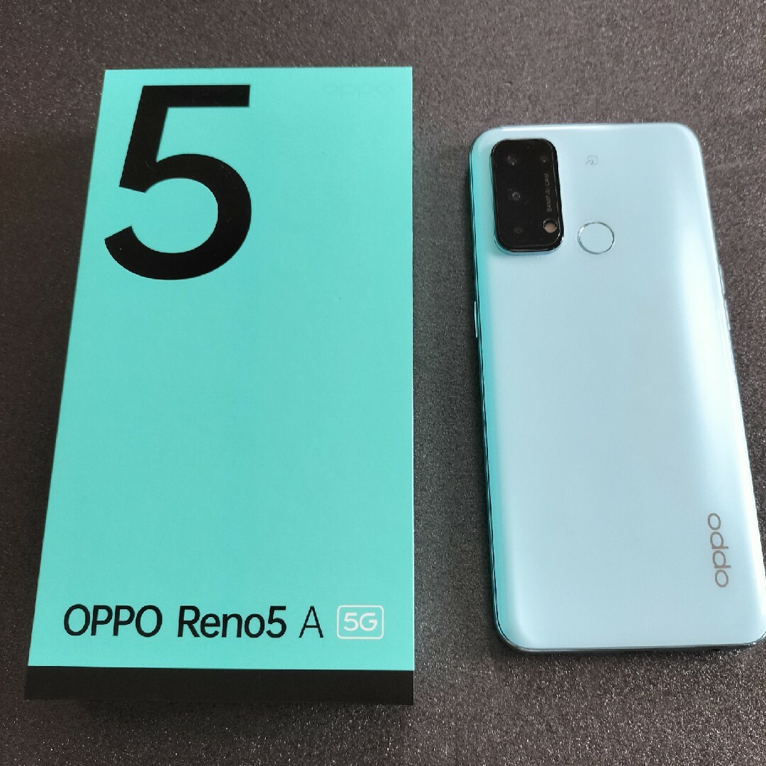 ()OPPO Reno5 A  アイスブルー6GB+128GB