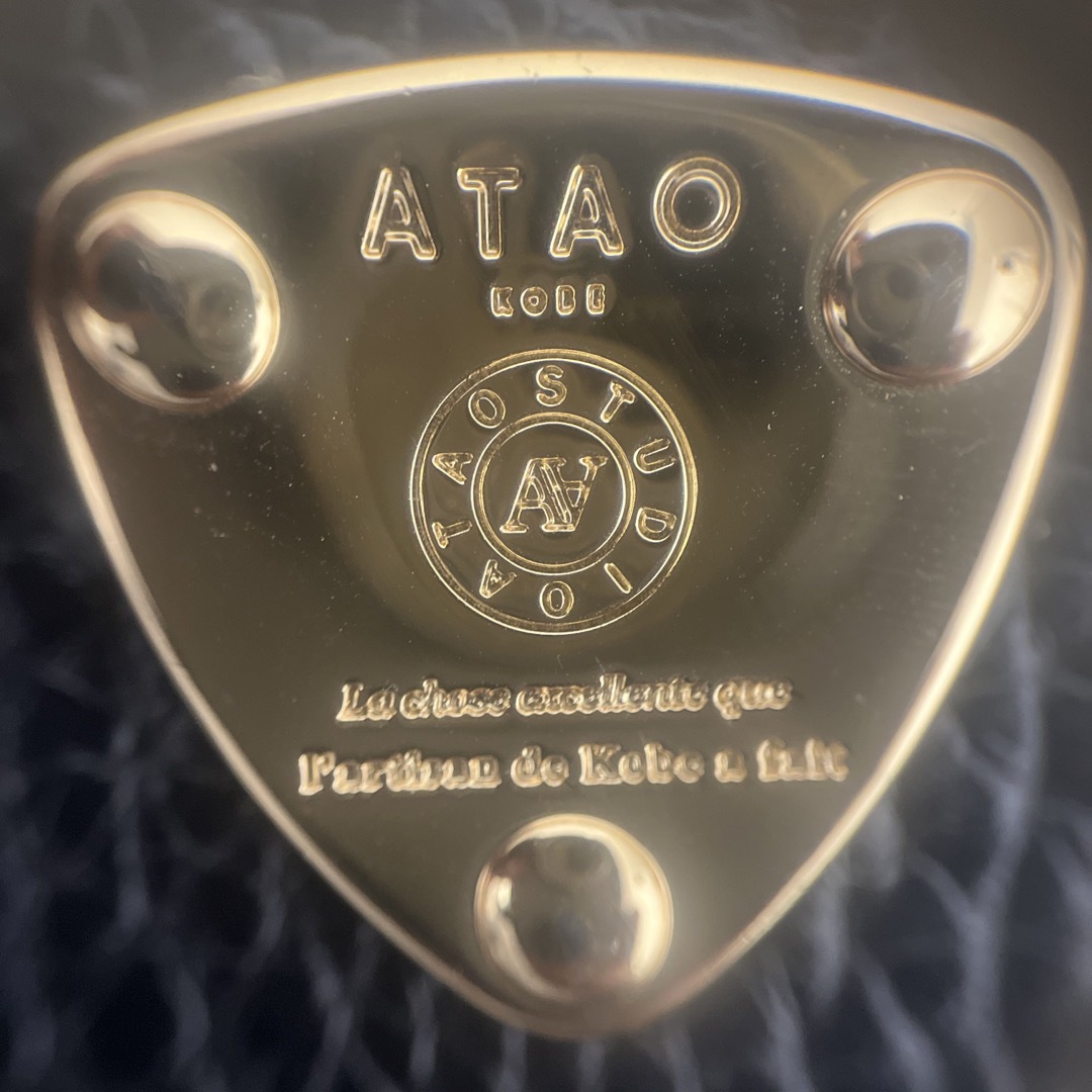 ATAO(アタオ)の今だけ20%OFF ATAO アタオ 財布 サイフ アミュレット ブラック系 レディースのファッション小物(財布)の商品写真
