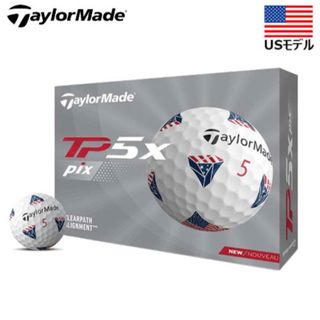 テーラーメイド(TaylorMade)のUSモデル テーラーメイド New TP5x Pix USA ゴルフボール(その他)