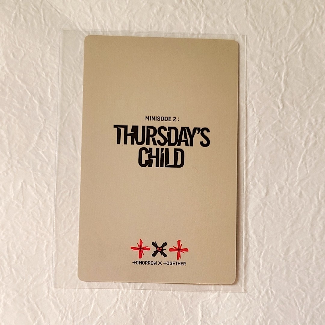 TXT Thursday's Child ラキドロ トレカ ボムギュ | www.fleettracktz.com