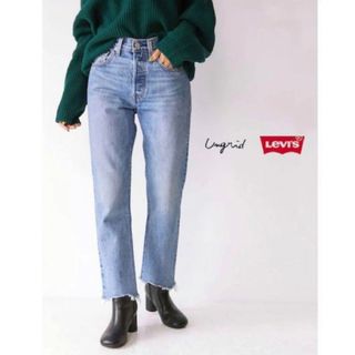 アングリッド(Ungrid)の【新品未使用】levis×ungrid コラボ crop denim501(デニム/ジーンズ)