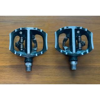 シマノ(SHIMANO)の金平糖様用: shimano SPDペダル　PD-A530 黒(パーツ)