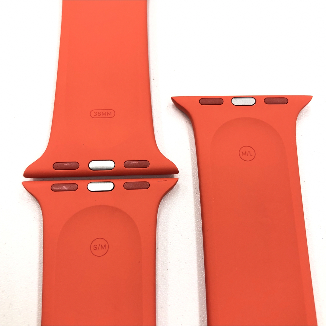 新品AppleWatch オレンジ スポーツバンド 40/41mm アップル