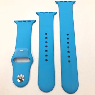 アップルウォッチ(Apple Watch)の新品 アップルウォッチ 青バンド/45mm Apple Watch 純正バンド(その他)