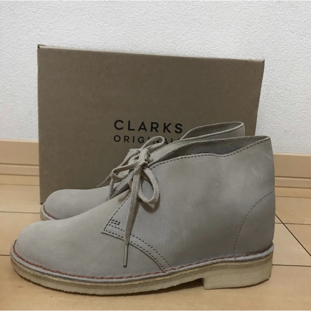 新品 25300円 クラークス Clarks レザーブーツ 23.5cm 未使用