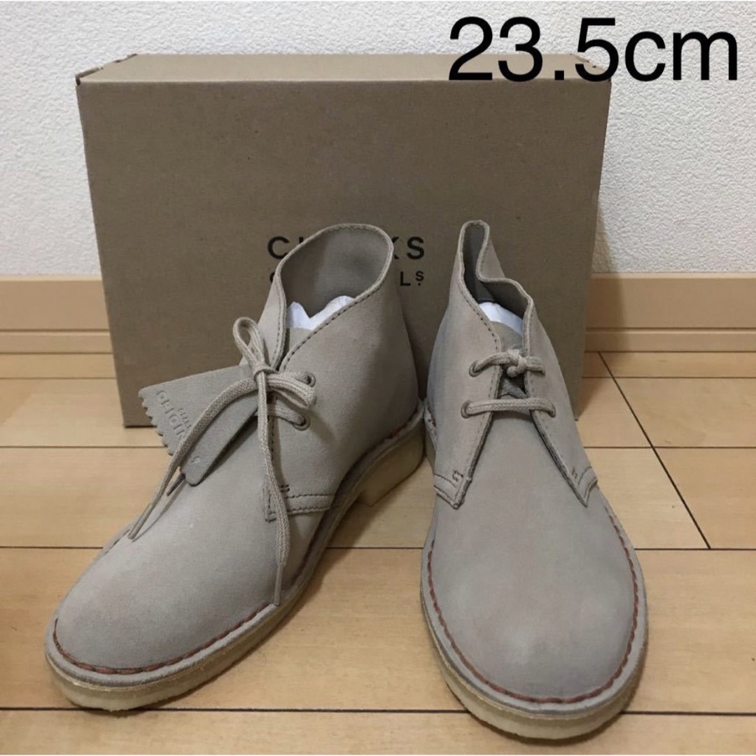 新品 25300円 クラークス Clarks レザーブーツ 23.5cm 未使用