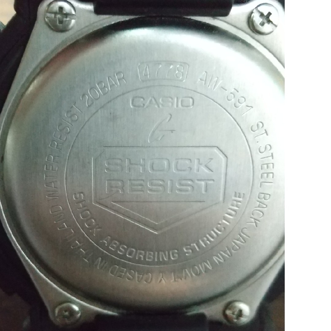 CASIO(カシオ)のCASIO カシオ G-SHOCK Gショック AW-591 4778 アナデジ メンズの時計(腕時計(アナログ))の商品写真