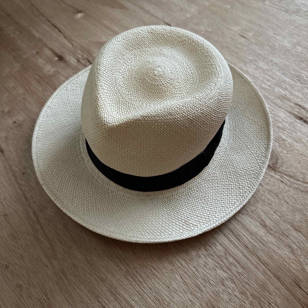 neighborhoodストローハット ハット 美品 - ハット neighborhoodストローハット ハット 美品 - ハット