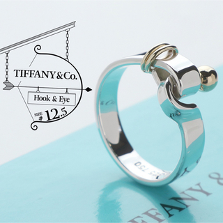 ティファニー(Tiffany & Co.)の701様専用 極美品 ティファニー フック&アイ コンビ リング 12.5号(リング(指輪))