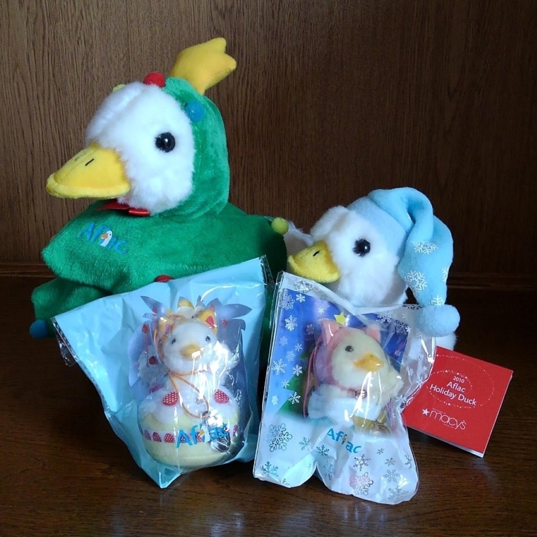 【新品】非売品 タグ付き アフラック ダック アヒル あひる ぬいぐるみ | フリマアプリ ラクマ