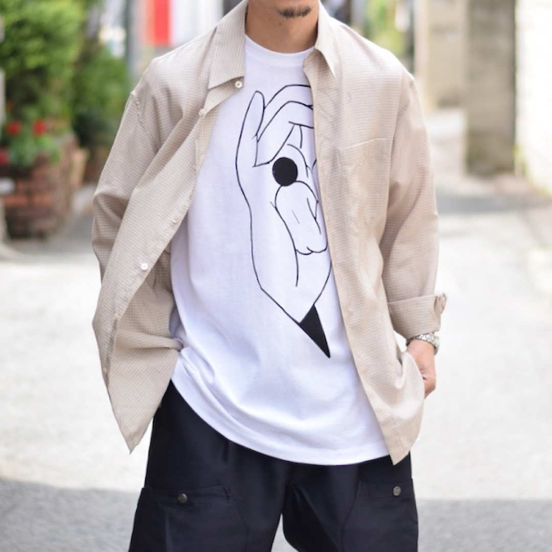 LEMAIRE - LEMAIRE REGULAR COLLAR LS SHIRT NUDEの通販 by LEMAIRE - LEMAIRE REGULAR COLLAR LS SHIRT NUDEの通販 by