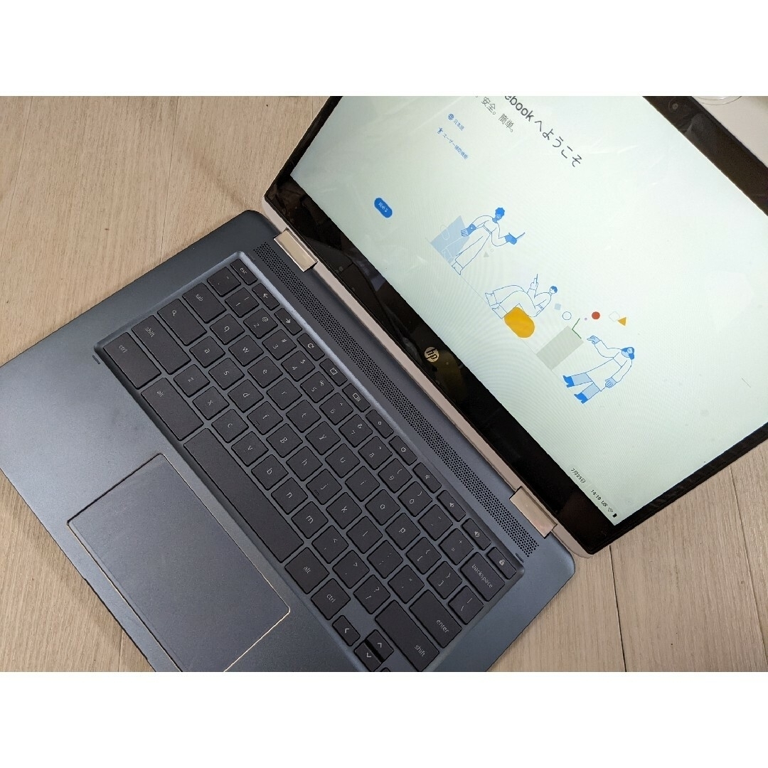 【大幅値下げ】HP Chromebook x360 14-da0002TU | フリマアプリ ラクマ