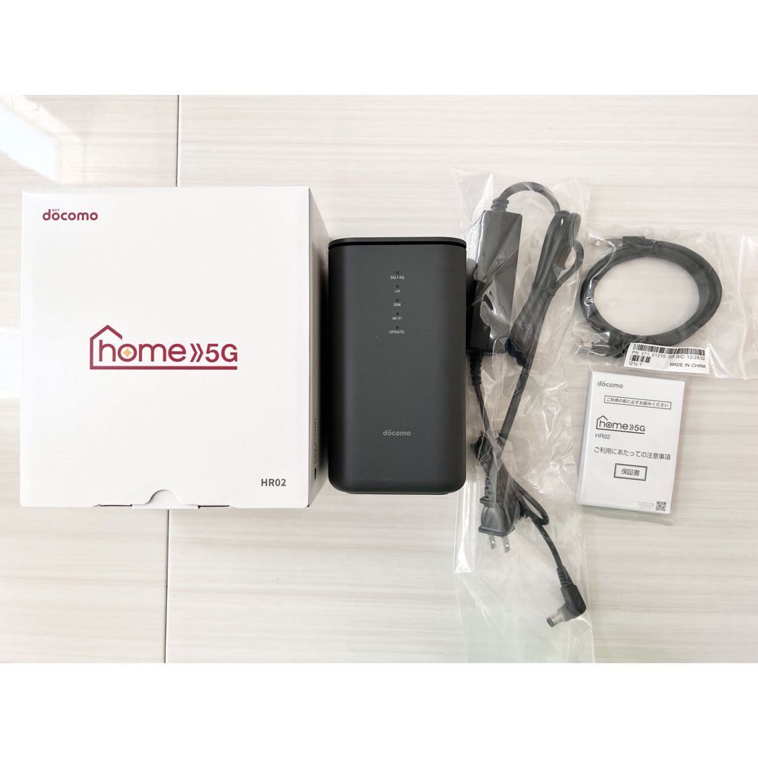 NTTdocomo - docomo ホームルーター hr02 さすだけの通販 by MiRiSa's