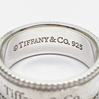 Tiffany & Co.   TIFFANY&Co. ミルグレイン ワイド リング・指輪 SV