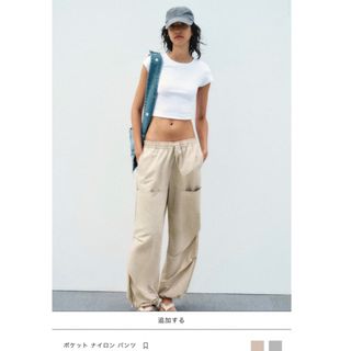 ザラ(ZARA)の新品未使用タグ付き✨カーゴパンツ(ワークパンツ/カーゴパンツ)